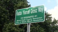 Miami Beach honors late rabbi with new street name and sign
