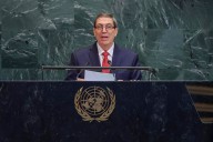 Régimen cubano denunció en la ONU que crisis que atraviesa la isla es producto del bloqueo