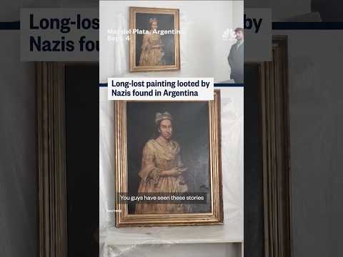 Long-lost painting looted by Nazis found in Argentina