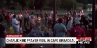 Mourners hold prayer vigil to honor Charlie Kirk in Cape Girardeau