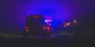 Crash shuts down roads near Webberville early Monday