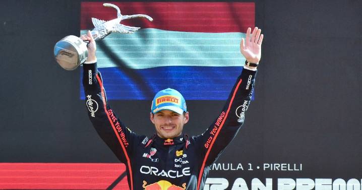 F1: Max Verstappen claims Italian Grand Prix for first win since May