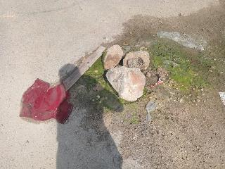 Umán: lleno de fugas y baches