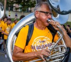 Retired accountant is hitting a high note: He’s joined Louisiana State University’s marching band