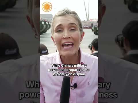 Inside China’s massive military parade #shorts
