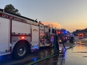 4 people, dog displaced by Aurora apartment fire