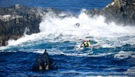 Con lanchas, submarinos y apoyo aeronaval continúa la búsqueda de menor de edad desaparecido en playa de Valparaíso