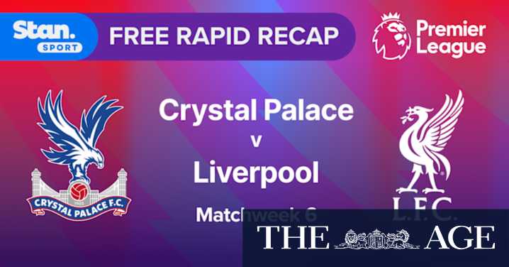 Rapid Recap | MW6: Crystal Palace vs Liverpool