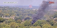 Heavy smoke seen in St. Louis County