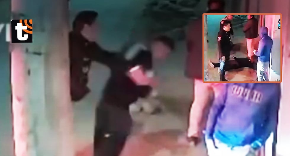 Lo apoyan y otros lo critican: Policía es investigado por golpear a hombre ebrio que lo insulto en la vía pública El agente dejó inconsciente al hombre que era parte de un grupo que lo insultó a él y 