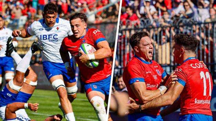 Mira el espectacular último try de los "Cóndores" y los festejos tras paso de Chile al Mundial de rugby La selección va a la cita planetaria por segunda vez consecutiva.