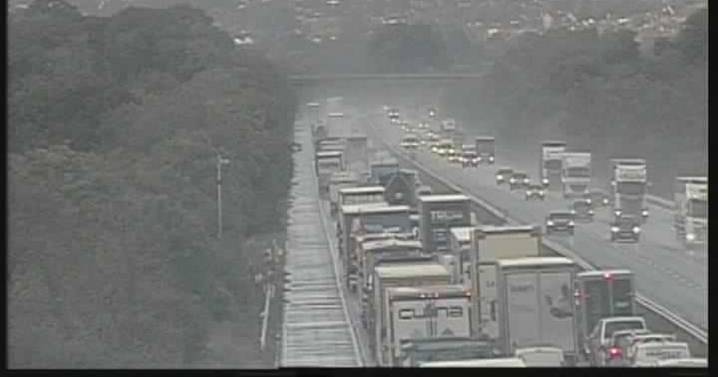 M5 traffic live: Crash causing huge delays in Gloucestershire