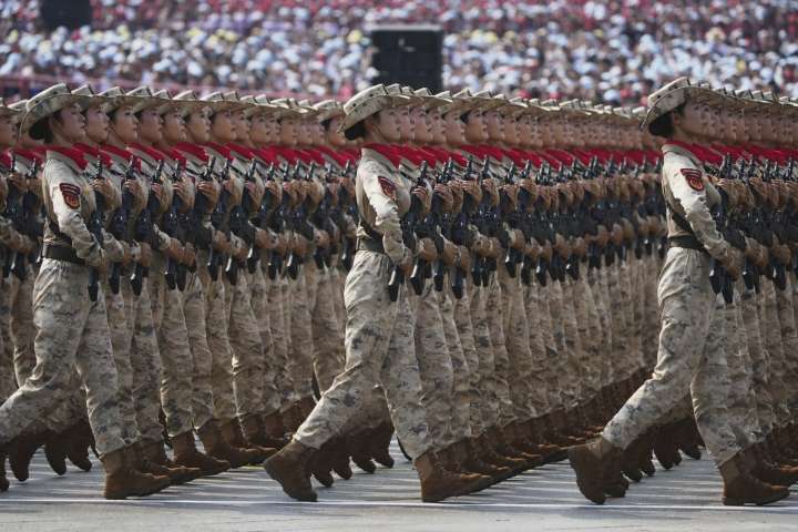 China displays its military strength in a parade on the 80th anniversary of the end of WWII