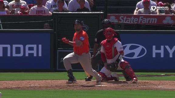 Astros hit four homers in season