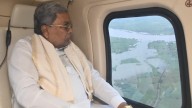 Karnataka floods: CM undertakes aerial inspection of crop damage in Kalaburagi