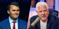 Tears and tributes: Glenn Beck hosts “The Charlie Kirk Show” with Rush Limbaugh’s golden microphone