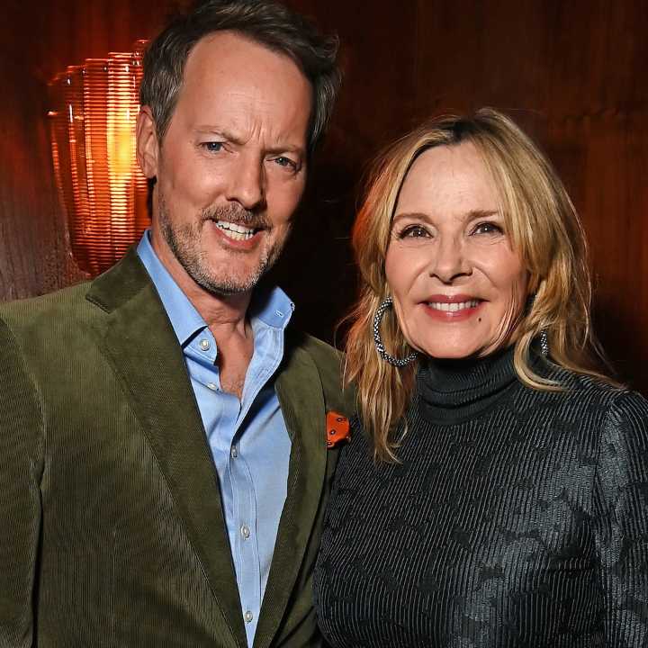 Kim Cattrall With Boyfriend Russell Thomas