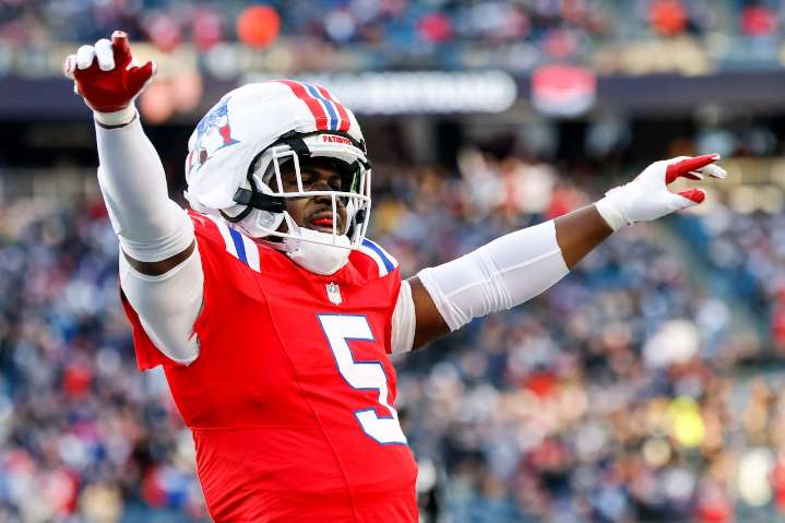 Patriots QB Drake Maye addresses Jabrill Peppers’ surprise release