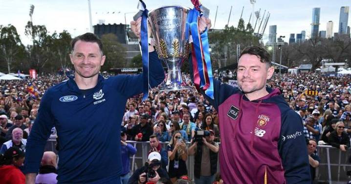 Feline good: Lions and Cats fans turn out to AFL parade