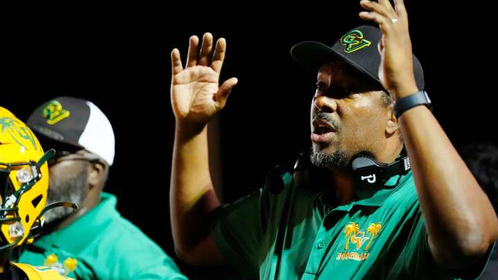 Arabs coach Bill Johnson shares thoughts on loss to Valley View