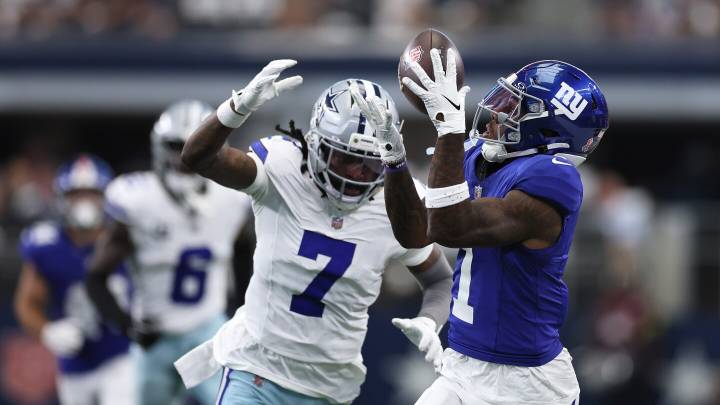 Giants have 251 yards, 13-10 halftime lead on Cowboys