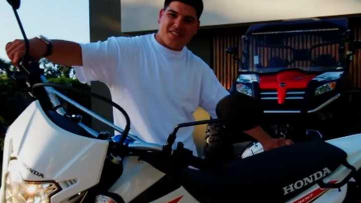Video: así fue el momento del accidente de Thiago Medina en Moreno