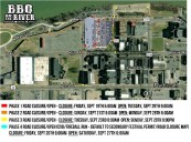 List of street closures for BBQ on the River