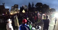 Two Boise men are in custody following a fight that broke out at Charlie Kirk vigil