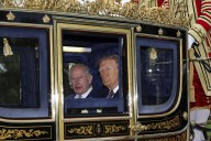 El rey Carlos III recibe a Trump en Windsor