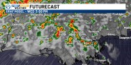 Cold front brings storms today, nicer feel to the weekend