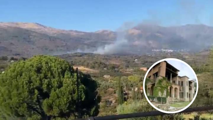 Desalojado el Monasterio de Yuste y confinada la población por el incendio declarado en Cuacos de Yuste More