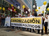 “Canonización sin presos políticos”, el mensaje de clausura de la Ruta Global por la Justicia