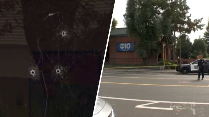 Estación de televisión ABC en Sacramento impactada por disparos