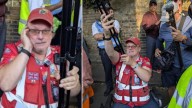Anti-migrant protester who rallied to ‘protect kids’ revealed to be a paedophile