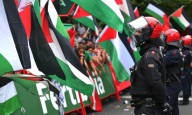 Protestas pro Palestina frenan la etapa 11 de la Vuelta a España