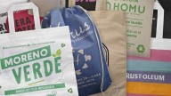 No tires las bolsas de tela que tenés sin usar, convertilas en estas divinas alfombras o manteles para el pícnic