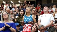 Photos: Tens of thousands of supporters attend memorial for Charlie Kirk in Arizona