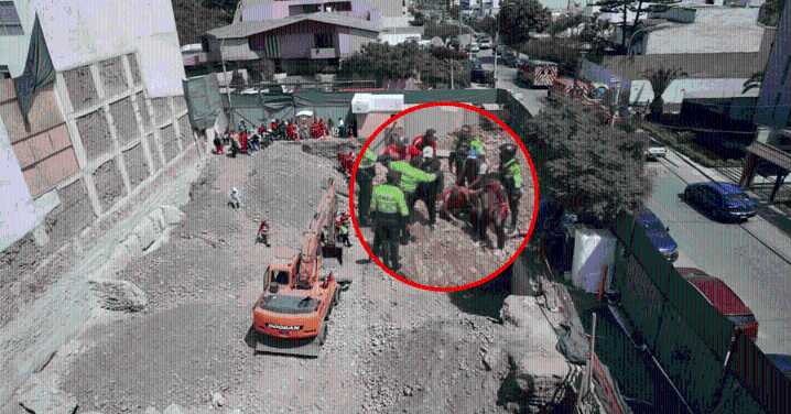 Tragedia en San Borja: Tres obreros pierden la vida tras derrumbe de muro en construcción