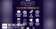 Baltimore Ravens announce flock-friendly value menu