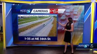 Central Iowa traffic: Wet roads out west, dry for metro commuters