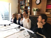 Petrecca se refirió a la jornada electoral que se está desarrollando