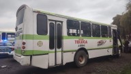 Detienen a chofer en Metepec con réplica de arma y droga