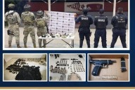 Mesa Estatal de Seguridad de BCS reporta detenidos, armas y drogas tras operativoS