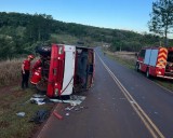 Campo Ramón: dieron a conocer el listado de pasajeros del colectivo que volcó