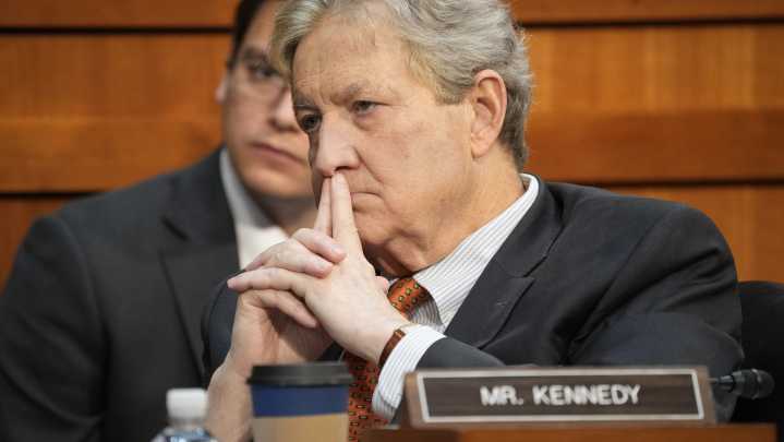 Did Senator Kennedy say radioactive shrimp turns people into aliens?