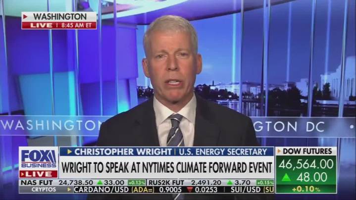 US Energy Secretary Claims Climate Change Is Nonsense