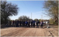 Vecinos autoconvocados de Guandacol levantaron el corte en la ruta minera