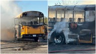 Chofer de Madera salva a estudiantes de un incendio en su autobús