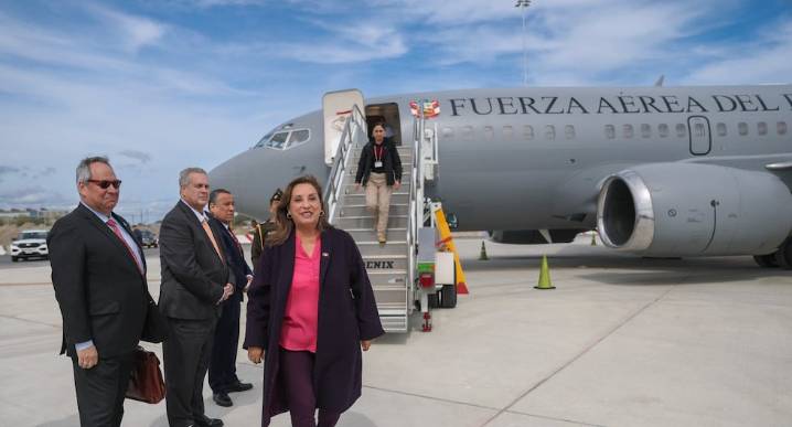 Presidenta Dina Boluarte llega a Nueva York para Asamblea General de la ONU 2025