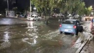 Lluvia afecta vialidades en Ecatepec